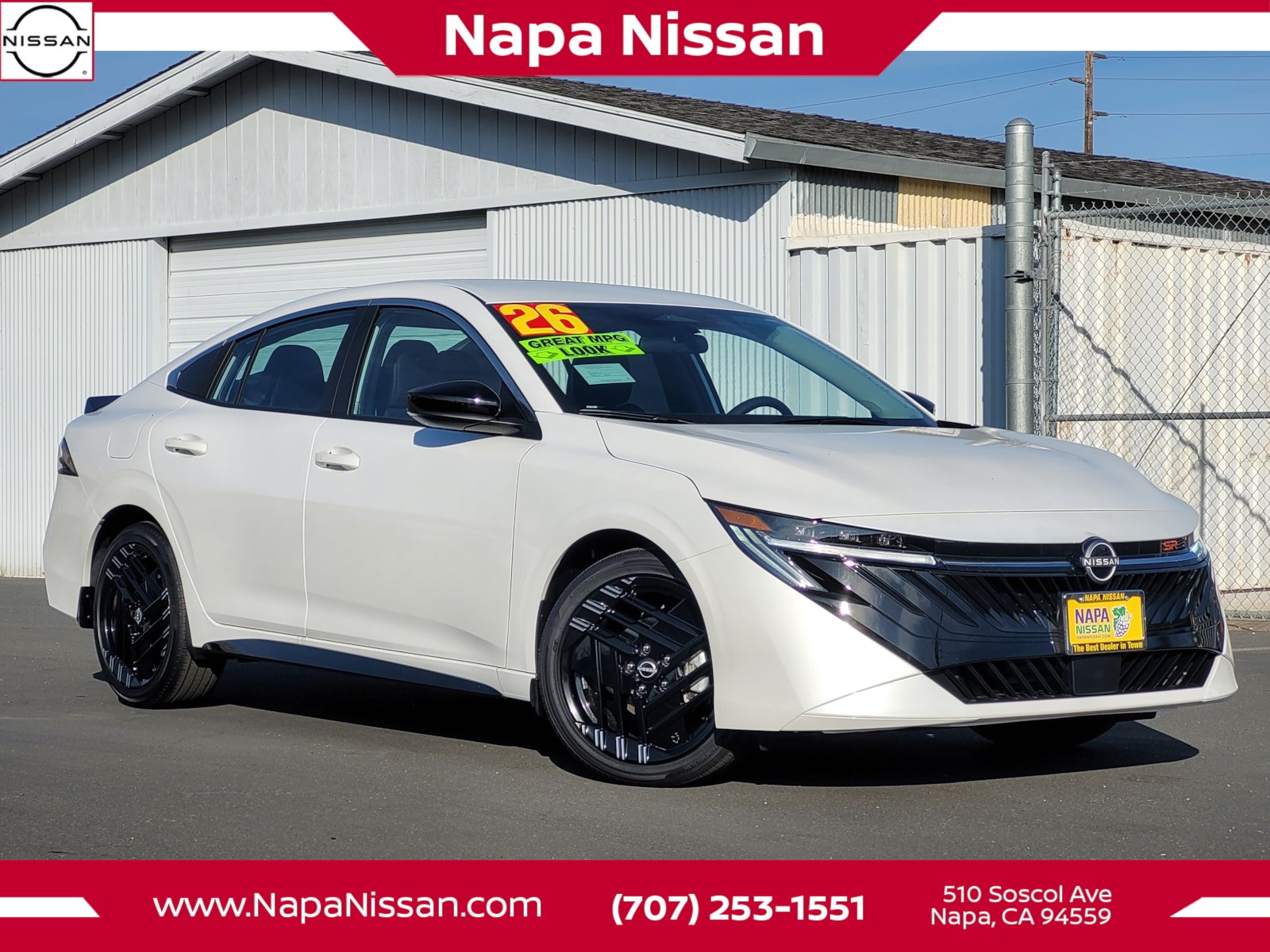 2026 Nissan Sentra SR FWD