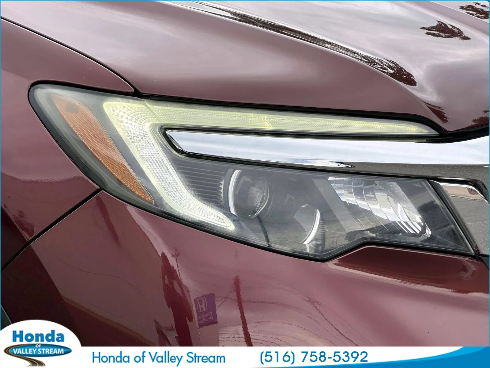 Certified Used 2019 Red Honda EX-L image 8