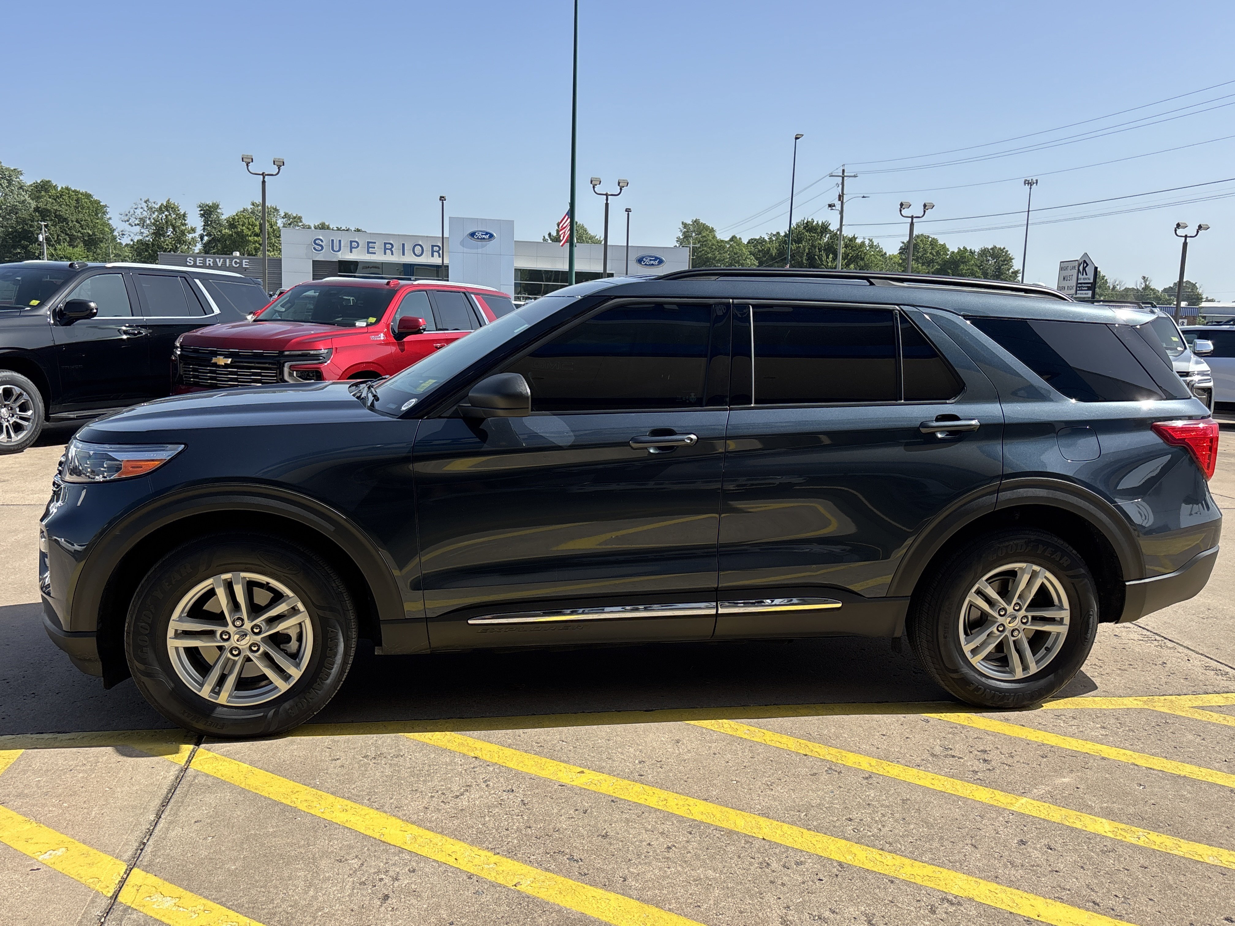 Used 2022 Blue Ford XLT image 11