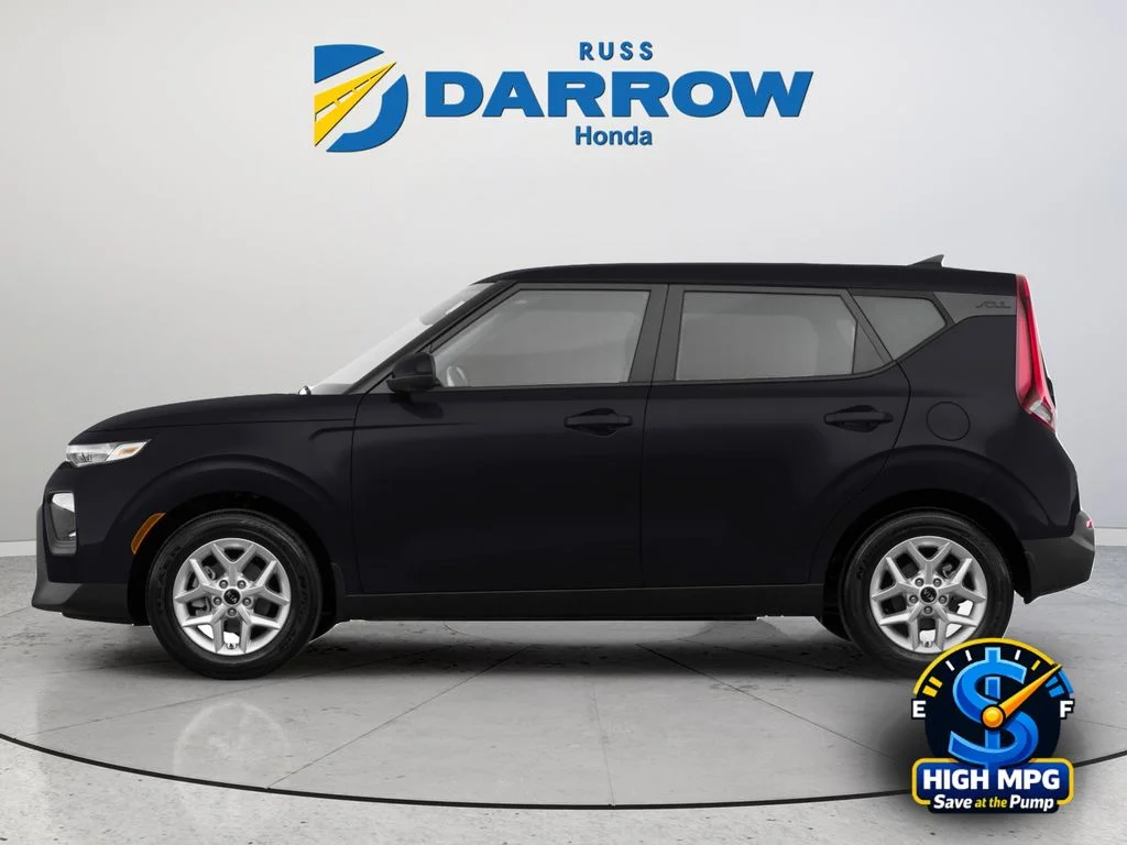 Used 2021 Black Kia EX image 2