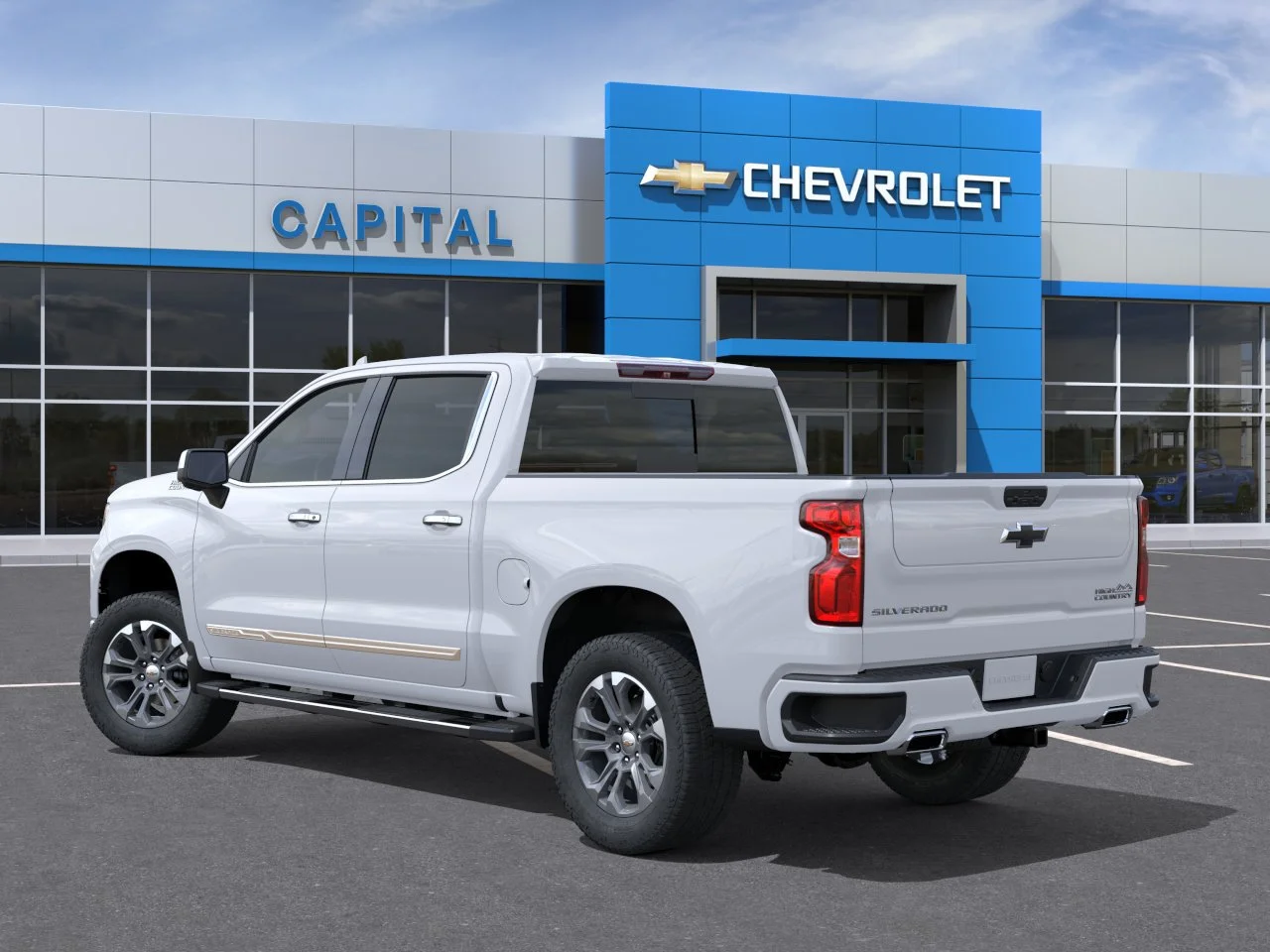 New 2026 Polar White Tricoat Chevrolet High Country image 4