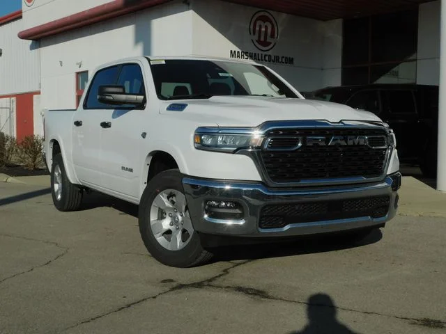 New 2026 Bright White Clear-Coat Exterior Paint RAM Big Horn/Lone Star image 2