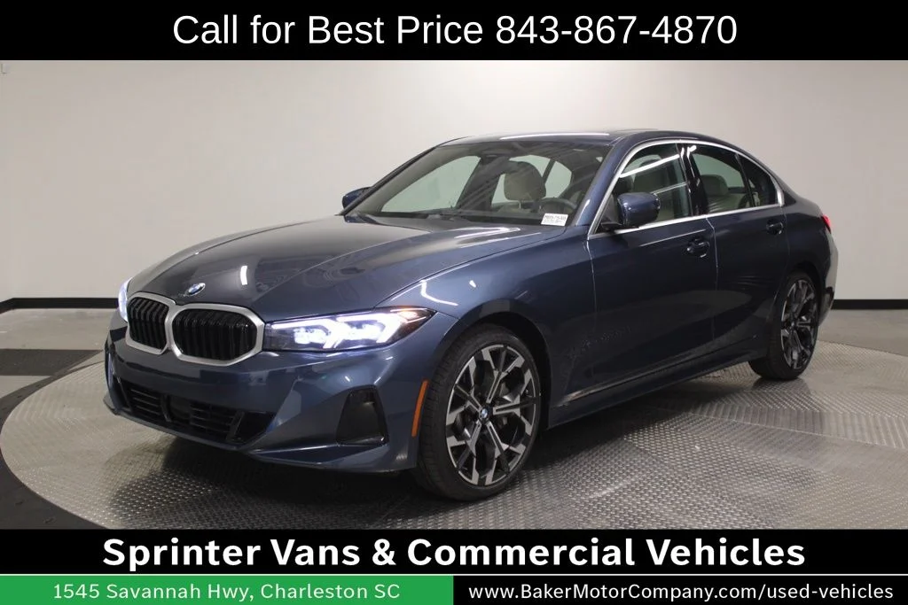 Used 2025 Blue Metallic BMW 330i image 1