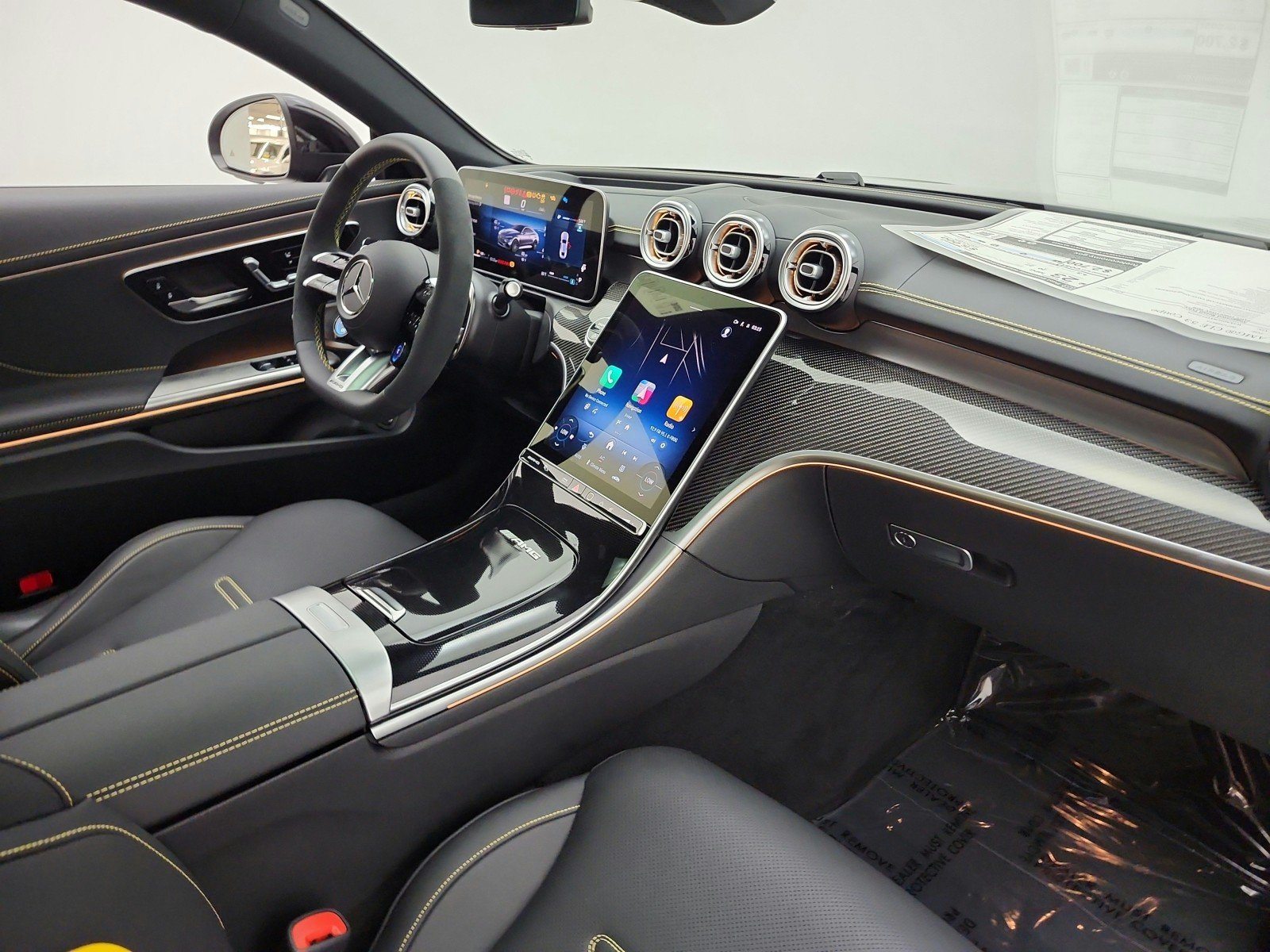 New 2026 Obsidian Black Metallic Mercedes-Benz AMG® CLE 53 4MATIC+ Coupe image 15