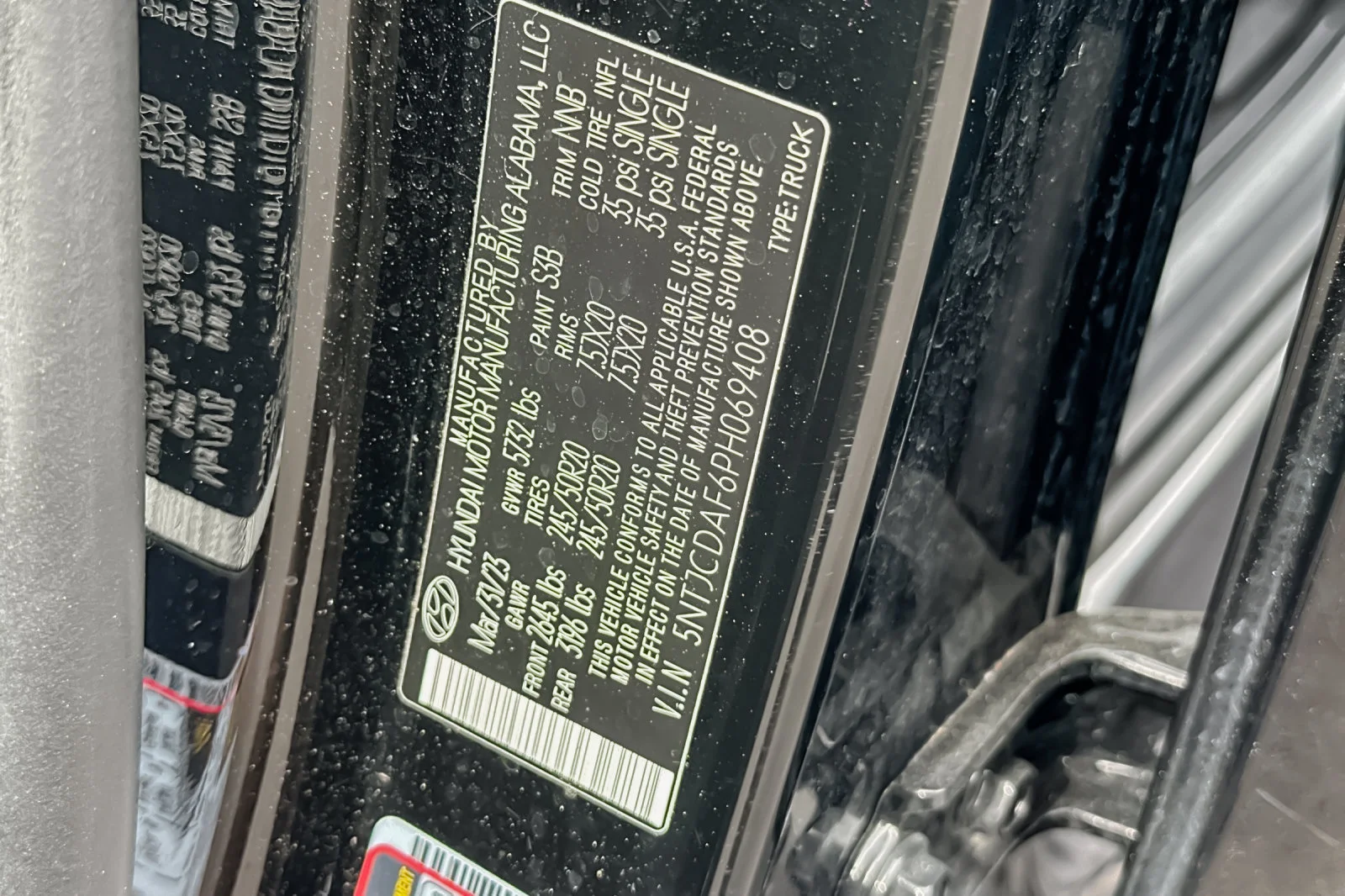 Used 2023 Black Hyundai NIGHT image 27