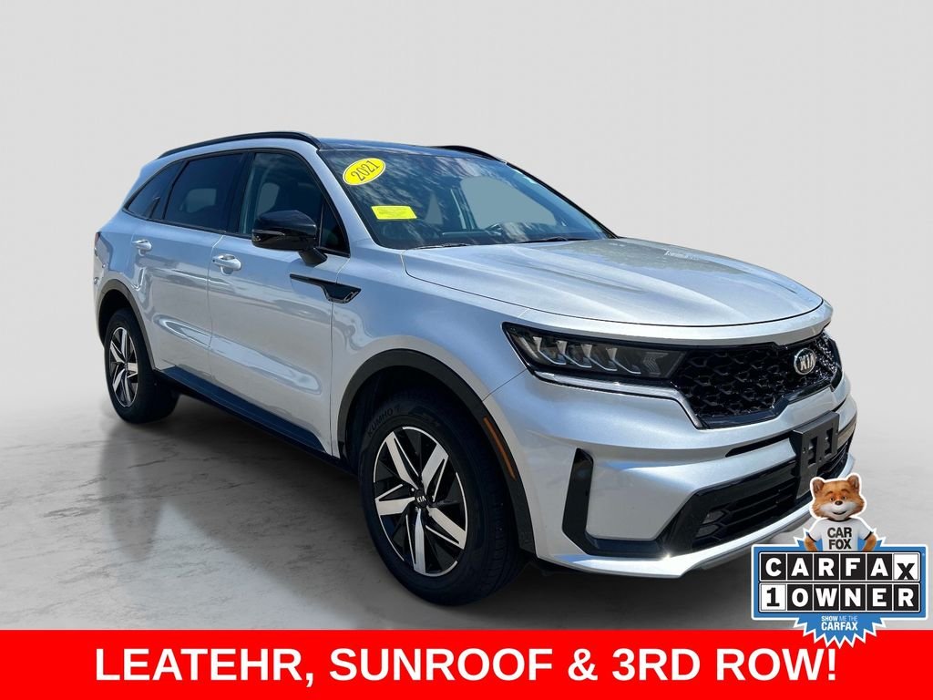 Used 2021 Silver Kia EX image 7