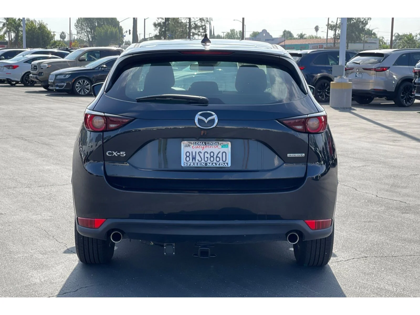 Used 2021 Jet Black Mica Mazda Sport image 5