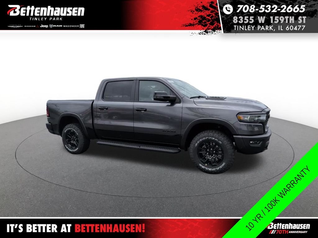 New 2026 Granite Crystal Metallic Clear-Coat Exterior Paint RAM Rebel image 4