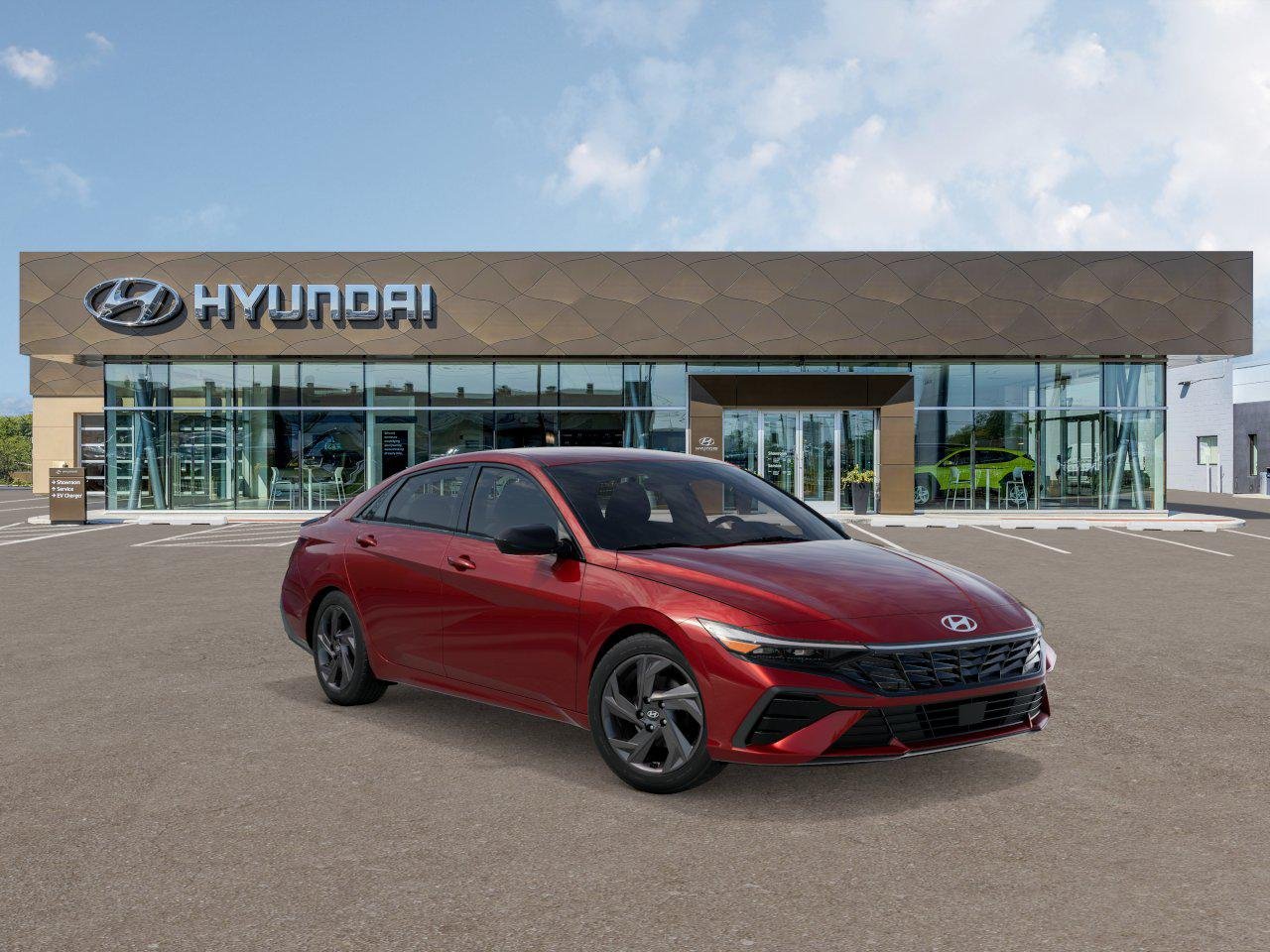 New 2026 Ultimate Red Hyundai SEL Sport image 2