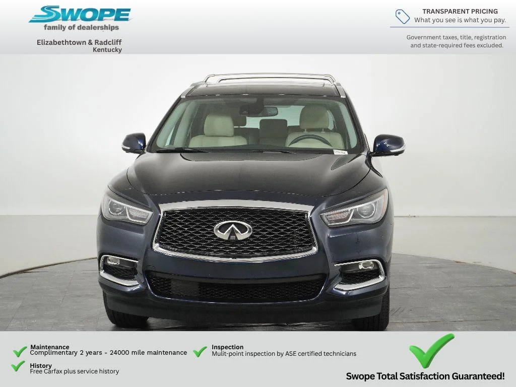 Used 2020 Hermosa Blue INFINITI LUXE image 8