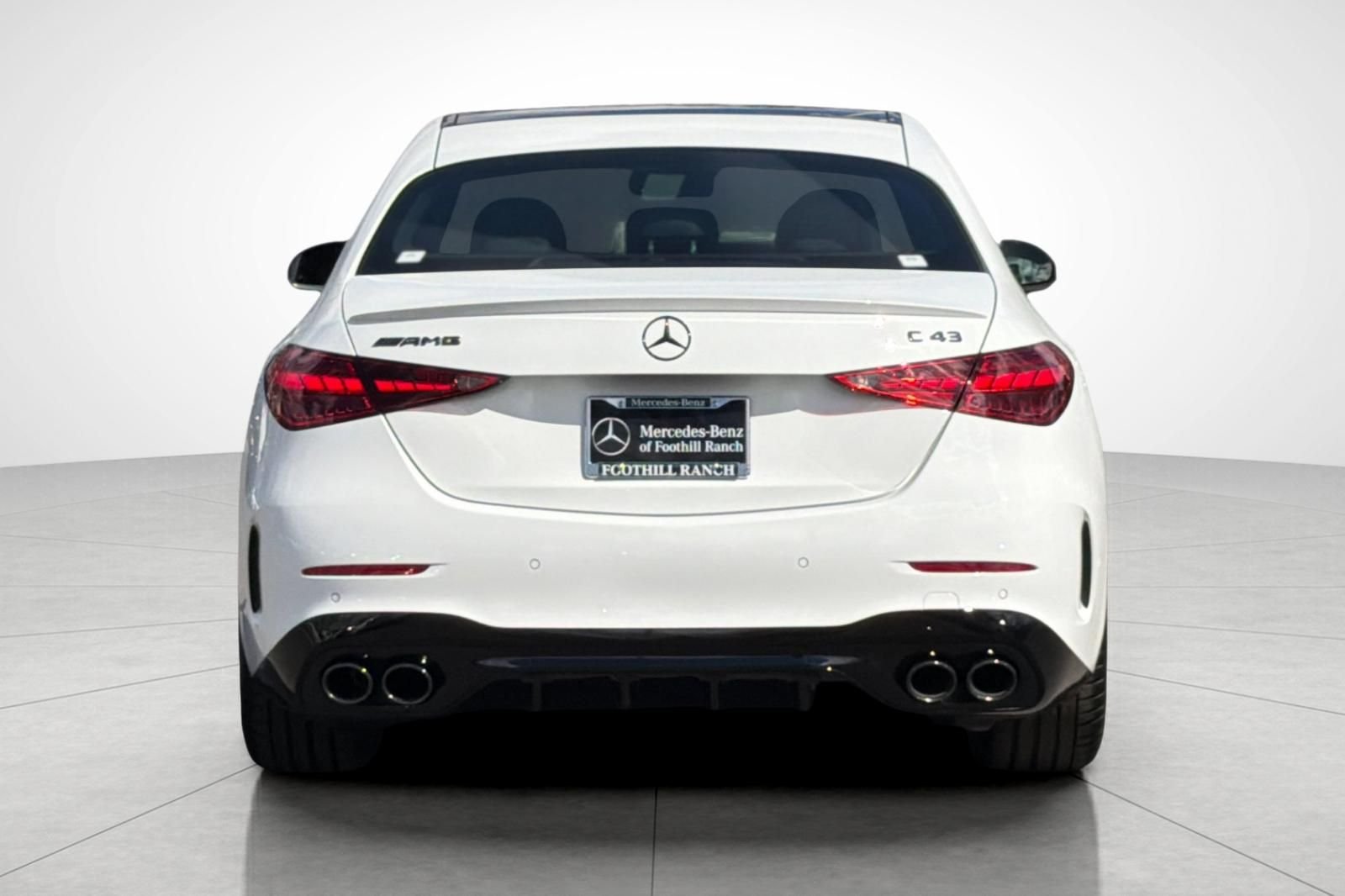 New 2026 Polar White Mercedes-Benz C 43 AMG® image 9