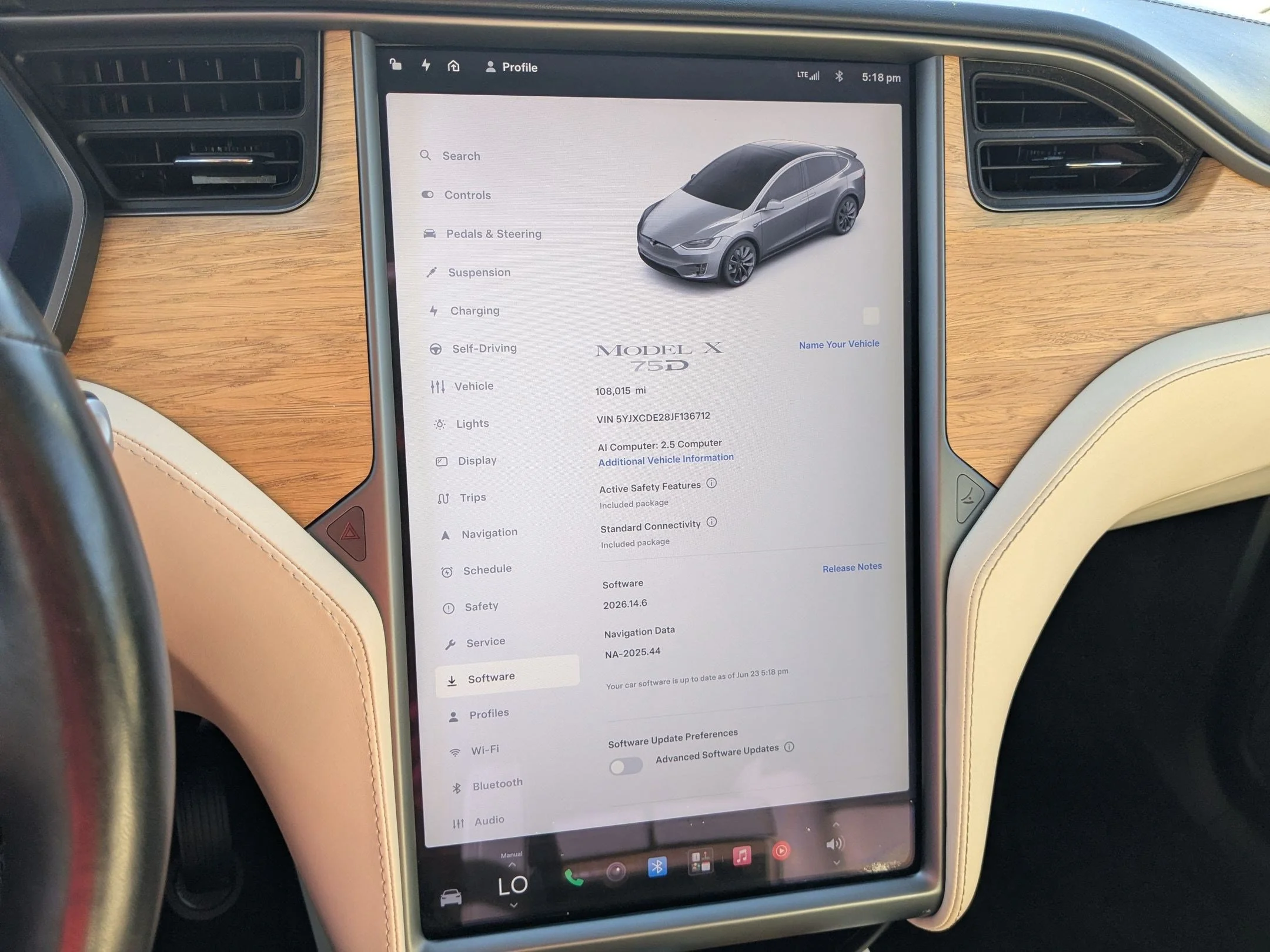 Used 2018 Silver Tesla 75D image 17