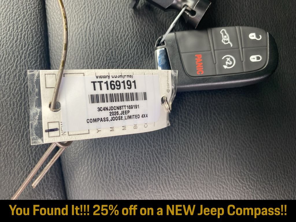 2026 Jeep Compass Limited Altitude - Photo 10