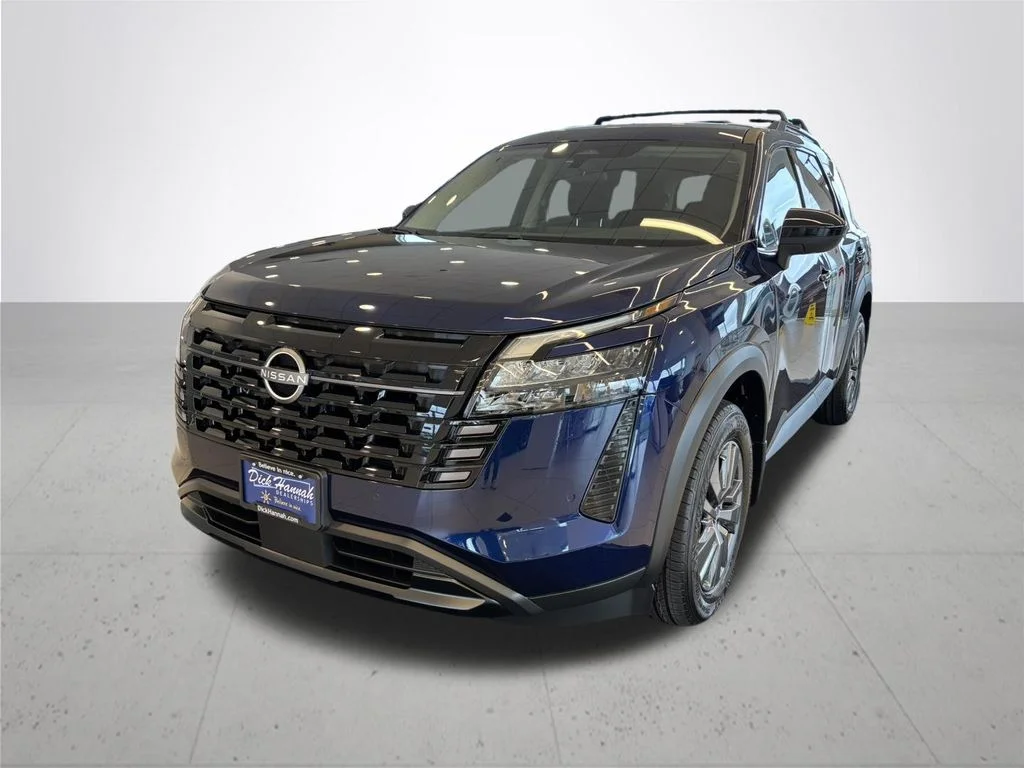 New 2026 Deep Ocean Blue Pearl Nissan SV image 2