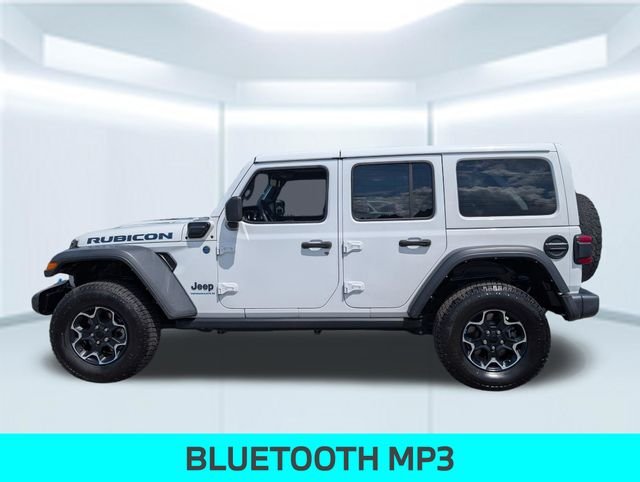 Used 2023 White Jeep Rubicon 4xe image 2