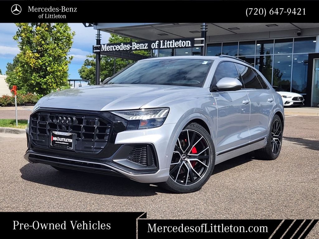 Used 2021 Silver Audi 55 Prestige image 1