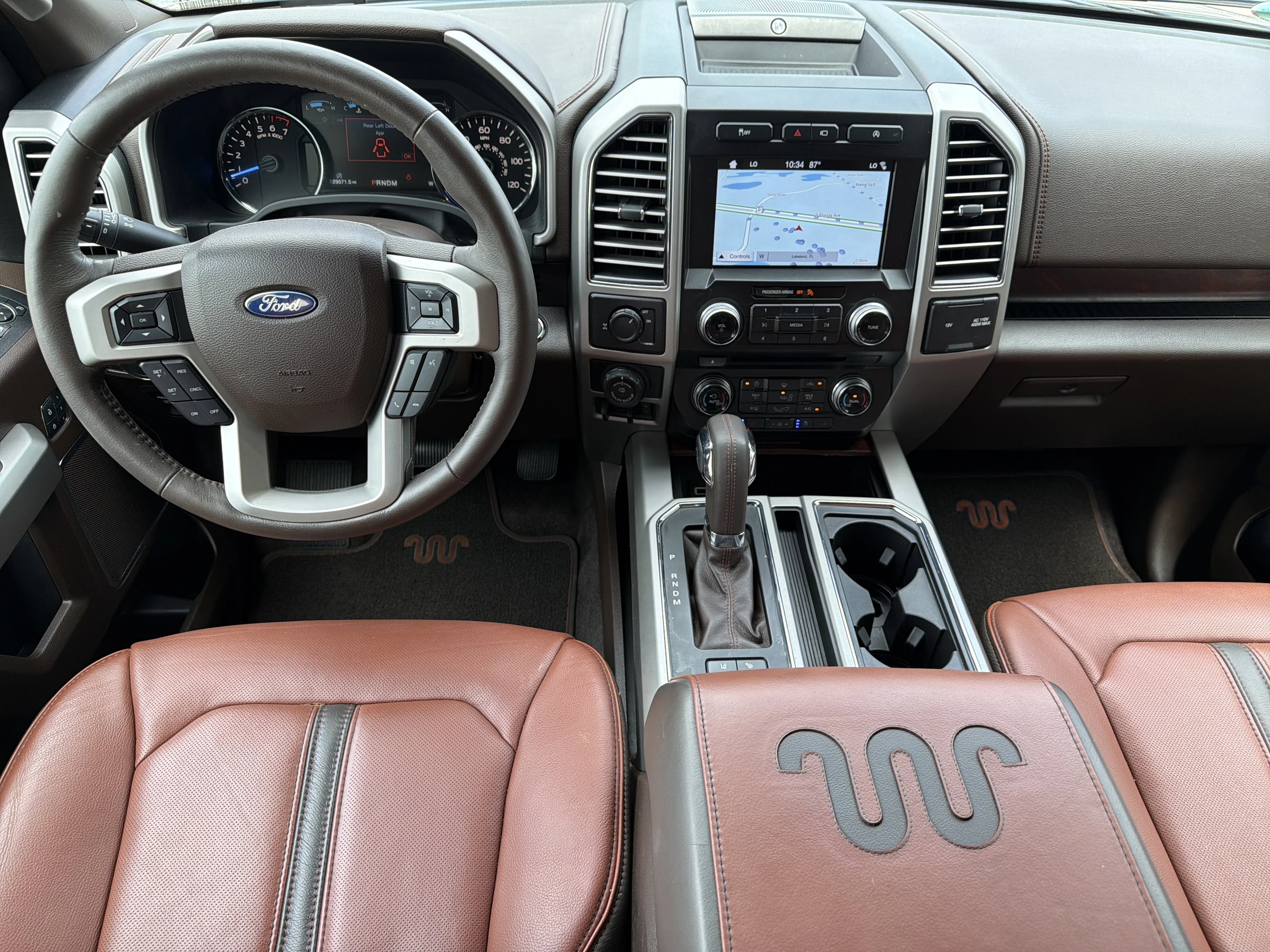 Used 2018 White Gold Ford King Ranch image 16