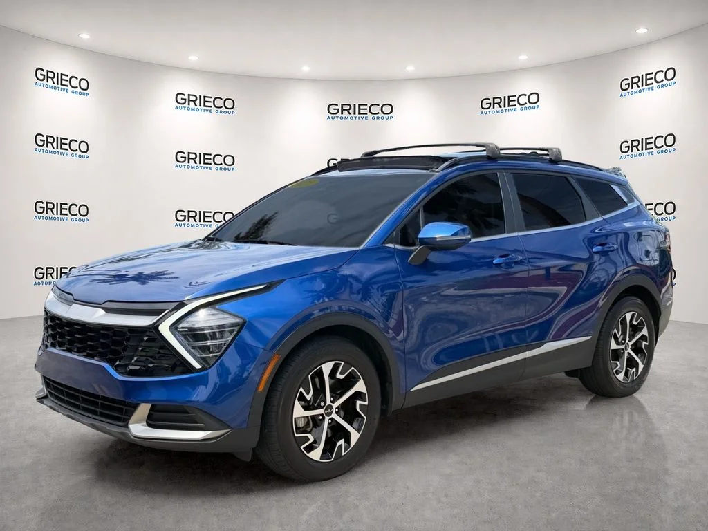 Used 2025 Blue Kia EX image 3