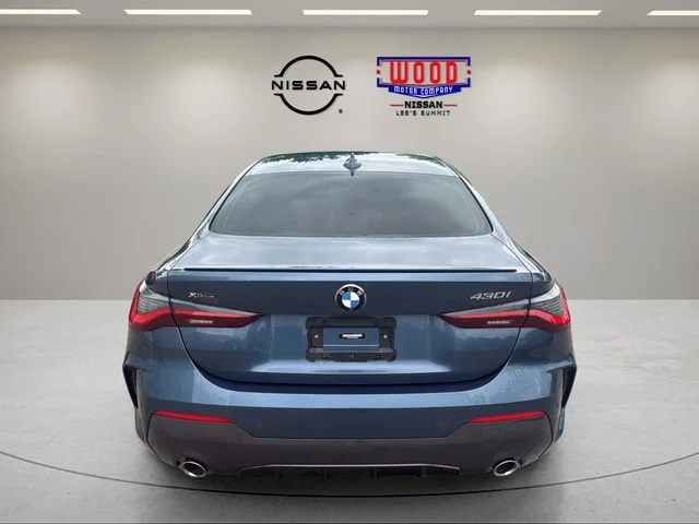 Used 2022 Arctic Race Blue Metallic BMW 430i xDrive image 3