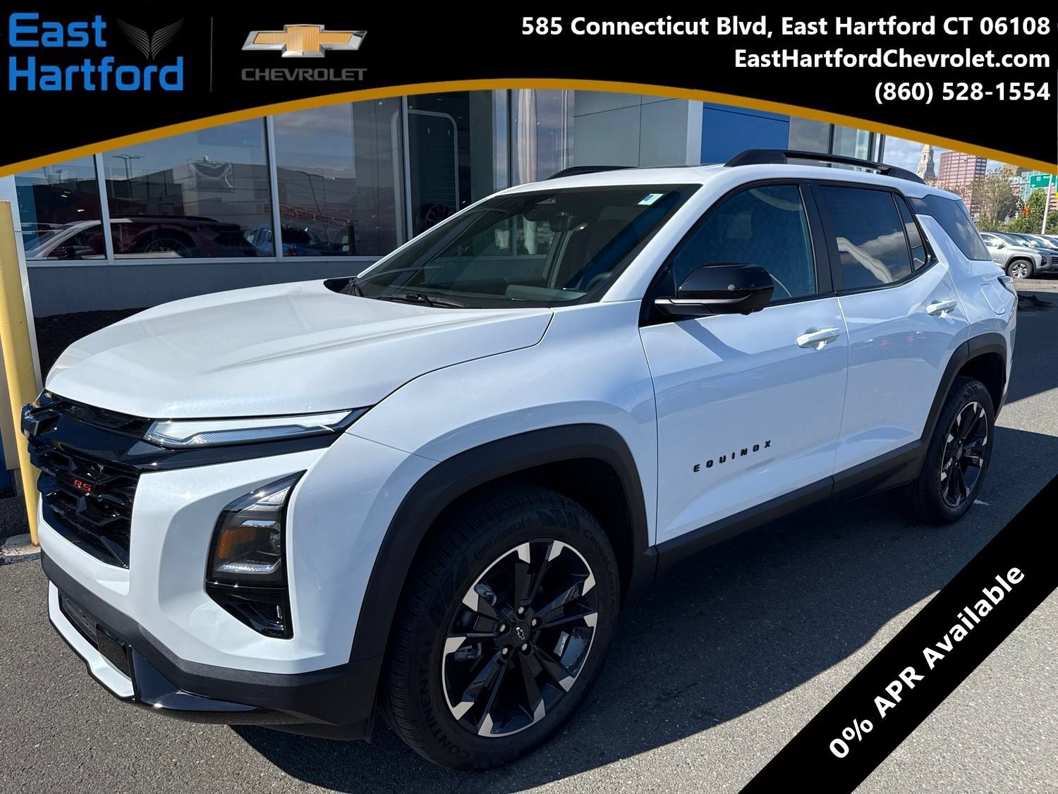 New 2026 Chevrolet Equinox RS with Panoramic Sunroof – Safety and