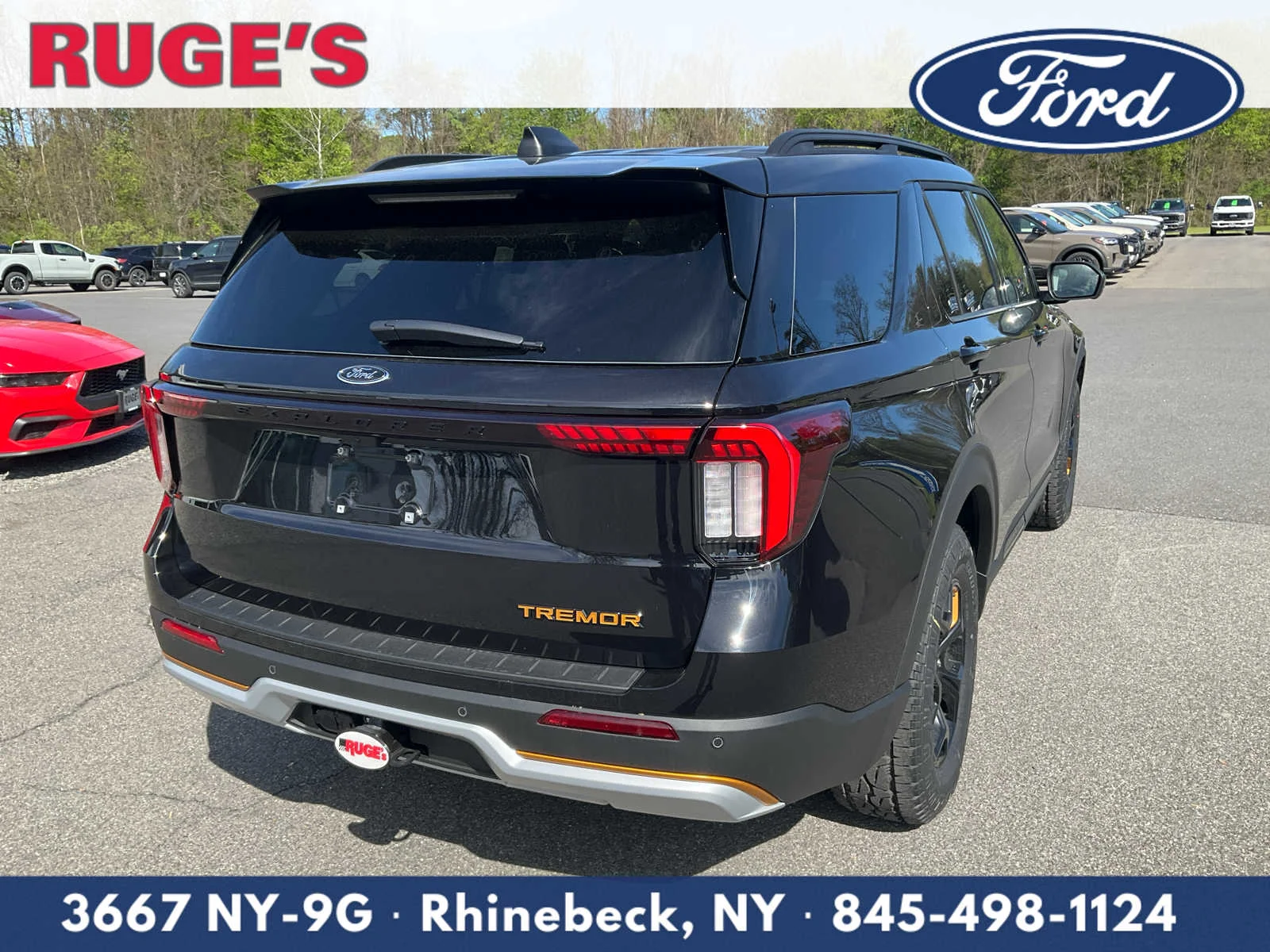 New 2026 Agate Black Metallic Ford Tremor image 3