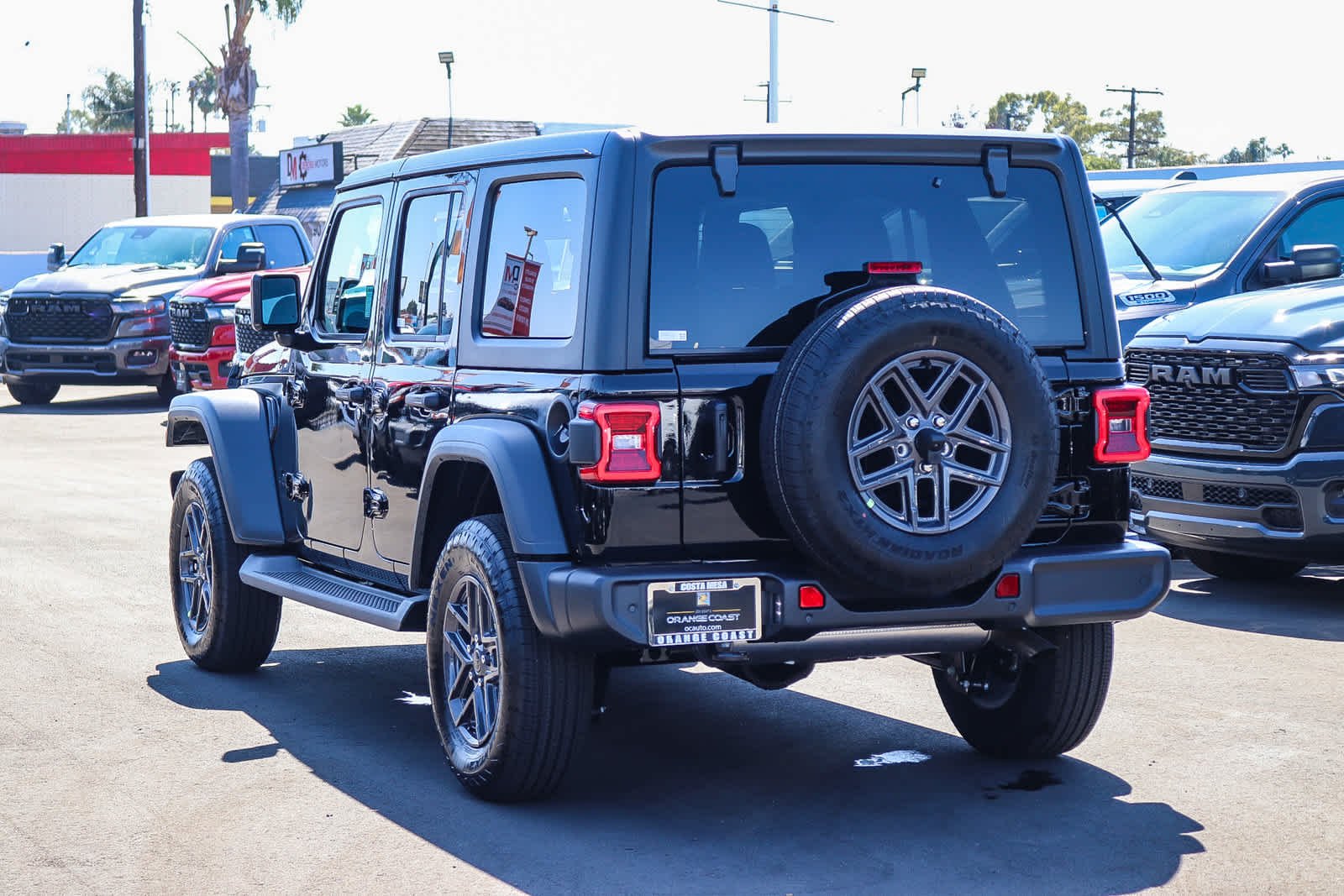 New 2027 Black Clear-Coat Paint Jeep Sport S image 6