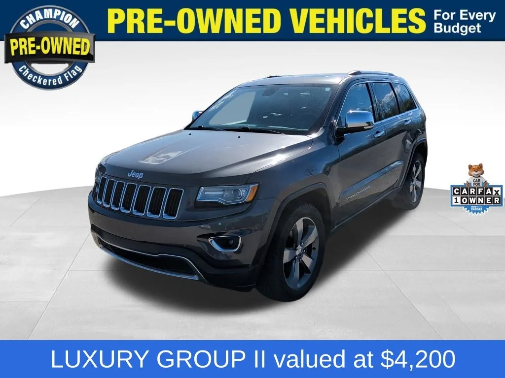Used 2014 Gray Jeep Limited image 1