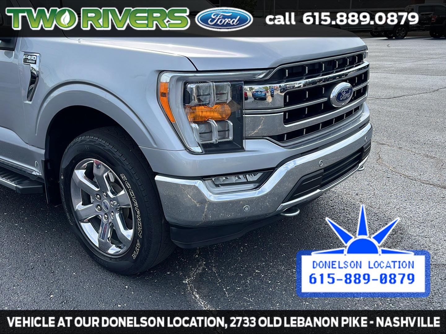 Used 2021 Iconic Silver Ford LARIAT image 19