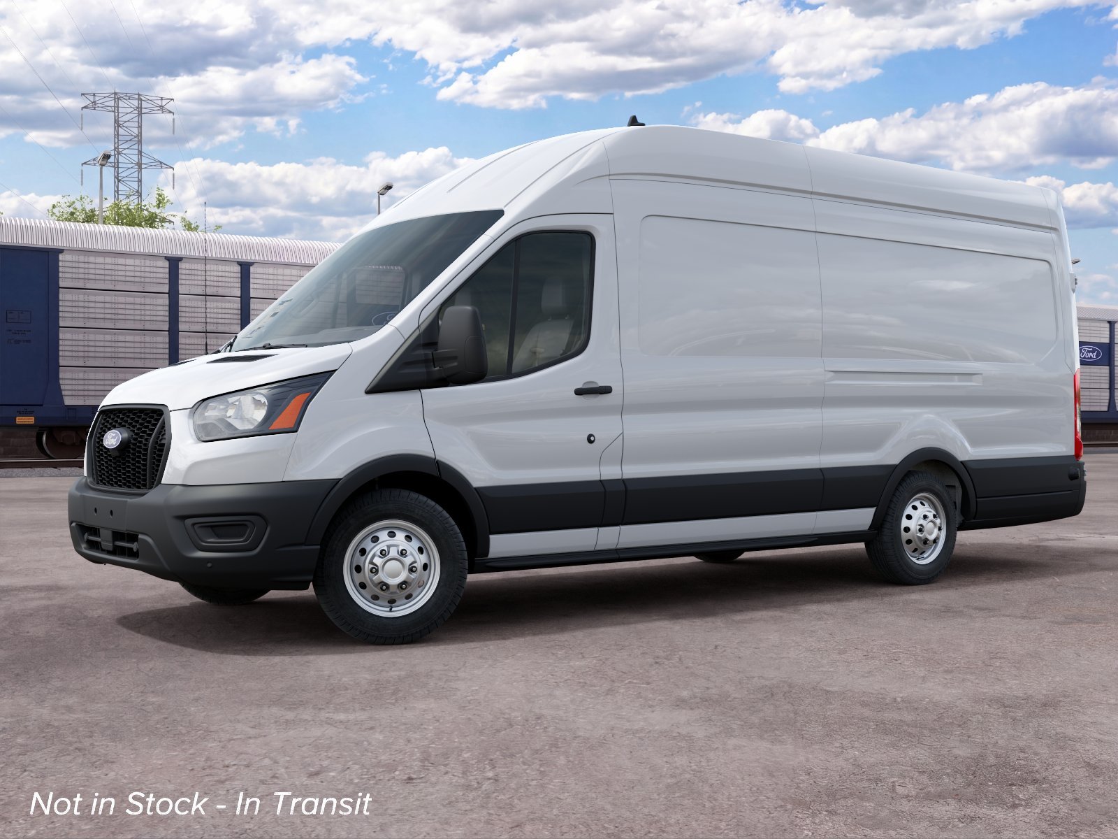 New 2027 Oxford White Ford Cargo Van image 1