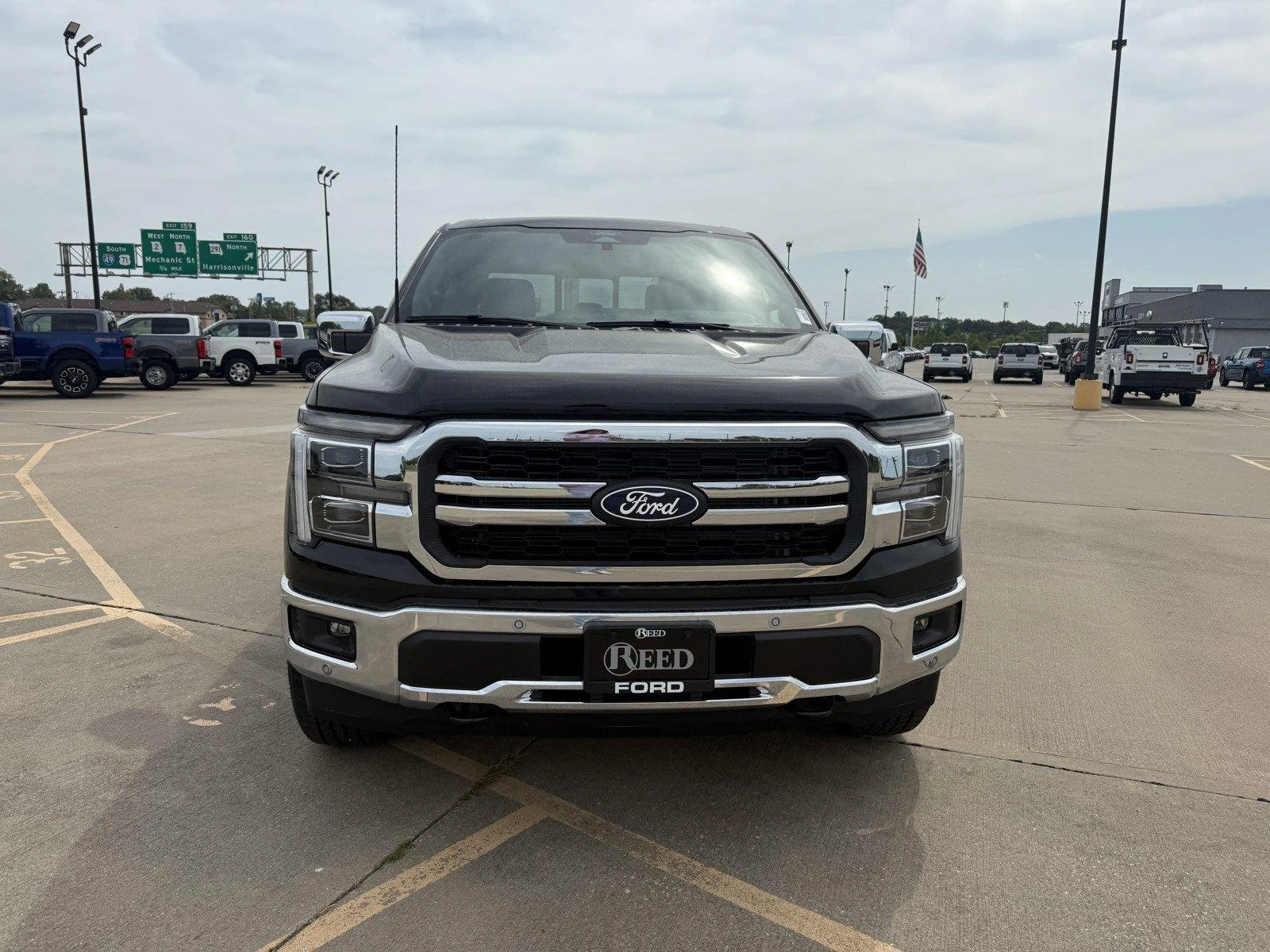 New 2026 Agate Black Metallic Ford Lariat® image 3