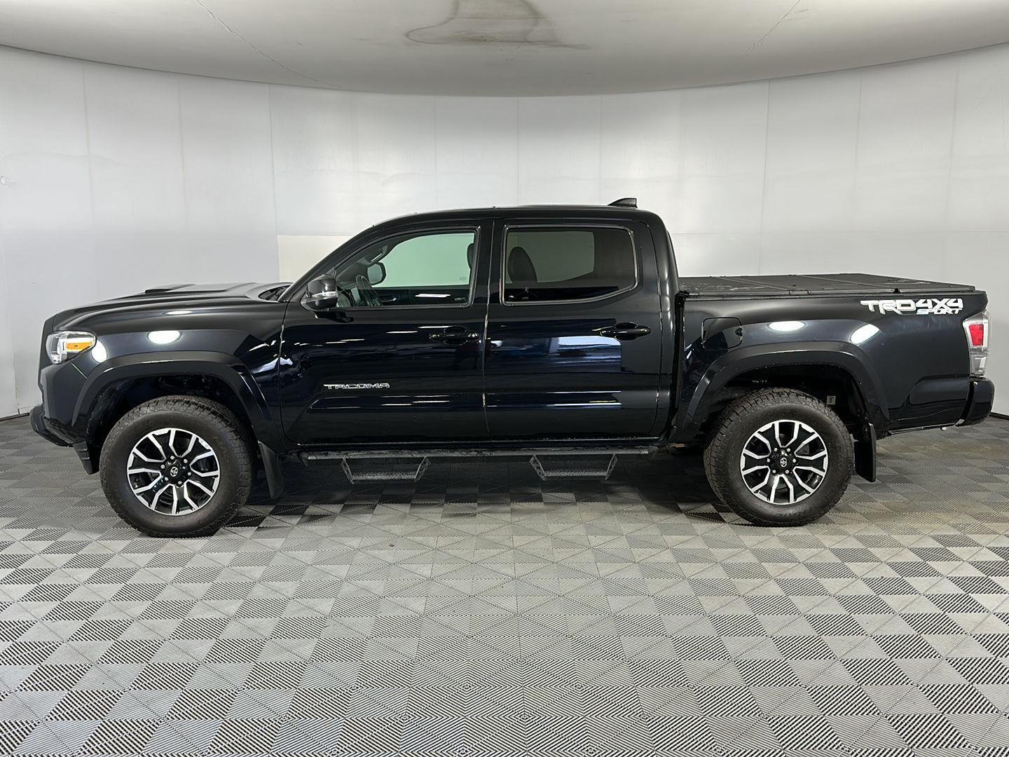 Used 2022 Midnight Black Metallic Toyota TRD Sport image 5