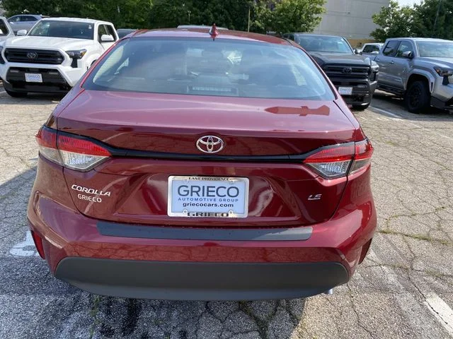 New 2026 Red Toyota LE image 4