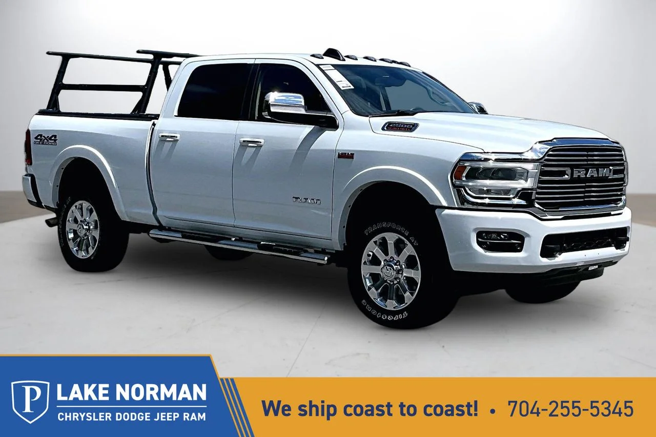 Certified Used 2022 White Ram Laramie image 1