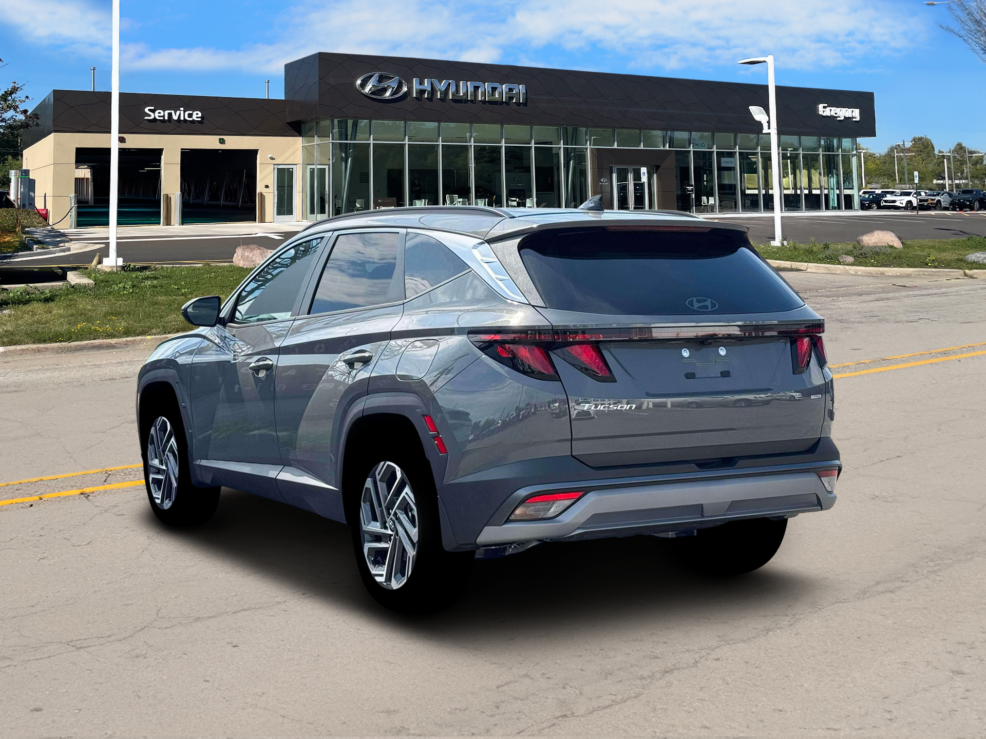 New 2026 Gray Hyundai SEL Plus AWD image 5