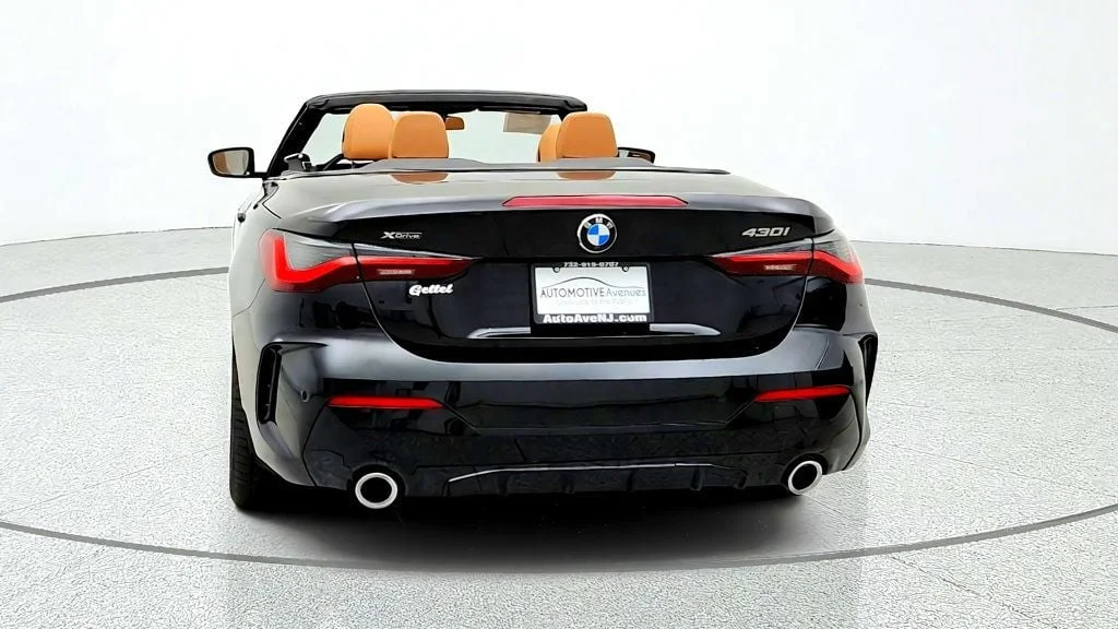 Used 2026 Black Sapphire Metallic BMW 430i xDrive Convertible w/ M Sport & Premium Pkgs image 6