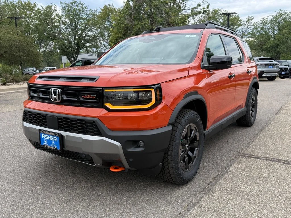 New 2026 Sunset Orange Honda TrailSport Elite image 9