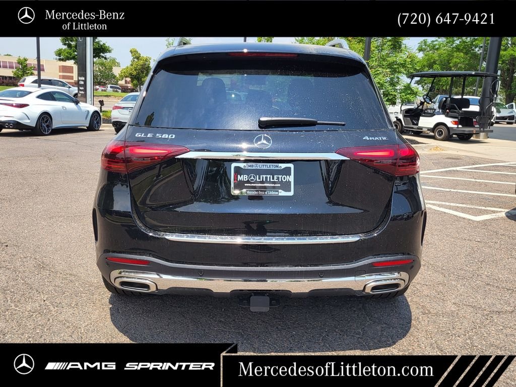 New 2026 Obsidian Black Metallic Mercedes-Benz GLE 580 image 6