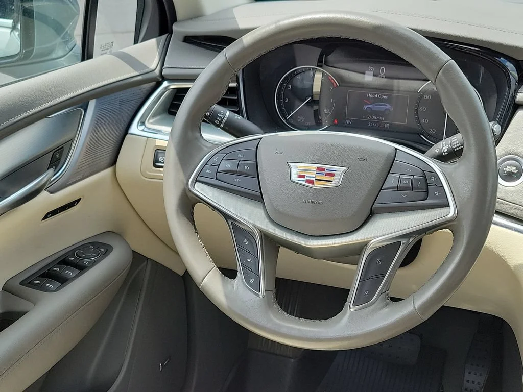 Used 2023 Argent Silver Metallic Cadillac Premium Luxury image 24