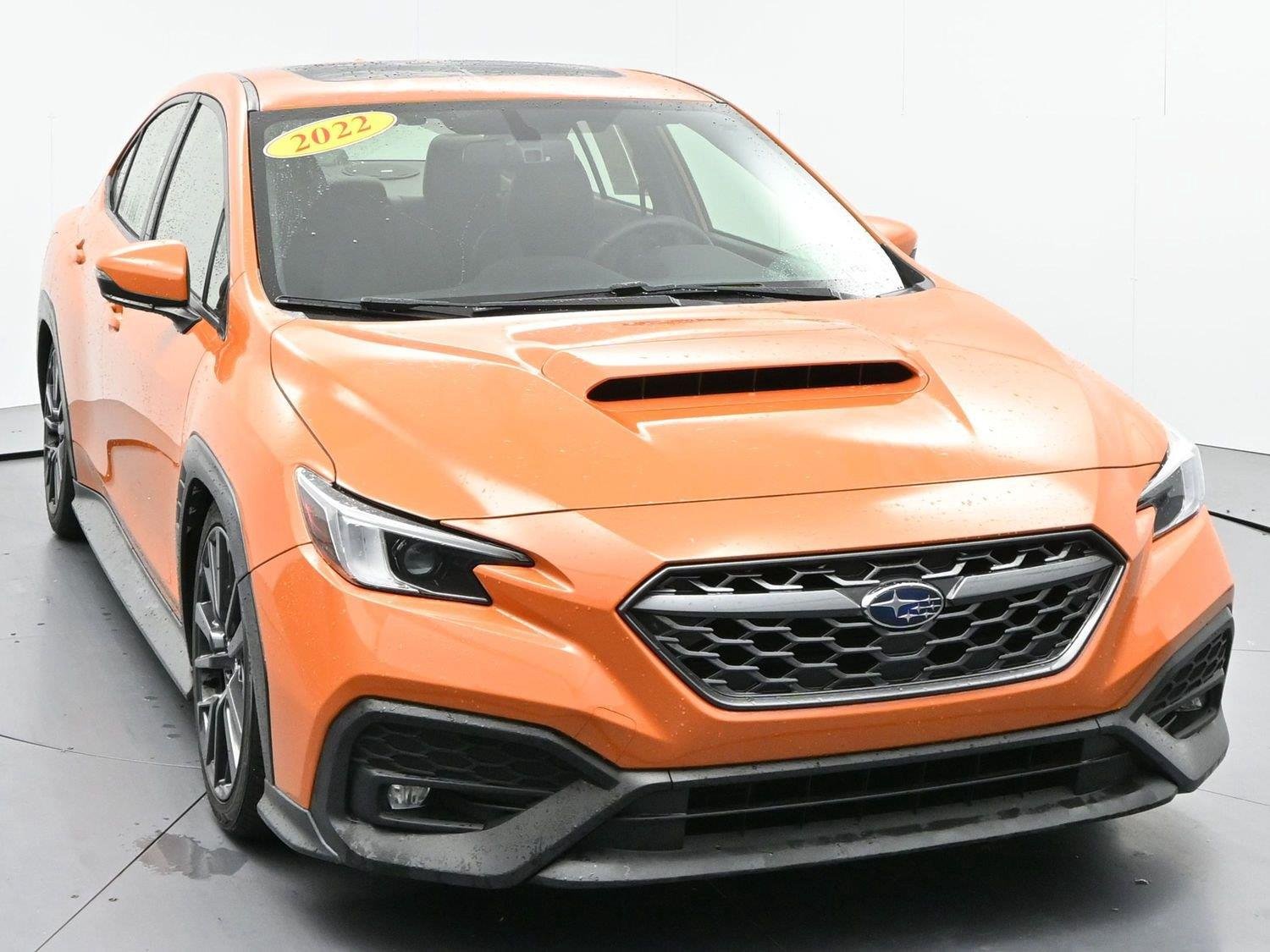 Used 2022 Solar Orange Pearl Subaru Limited image 2