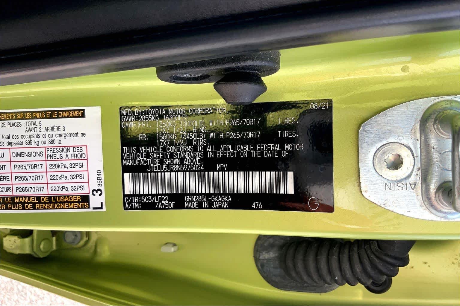 Used 2022 Lime Rush Toyota TRD Pro image 36