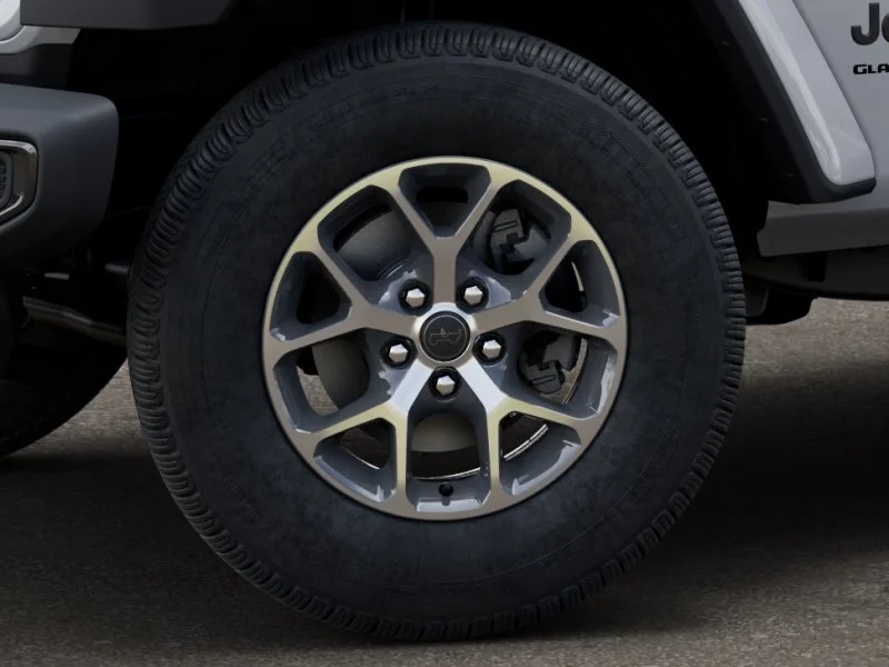 New 2025 Bright White Clear-Coat Exterior Paint Jeep Sport S image 41