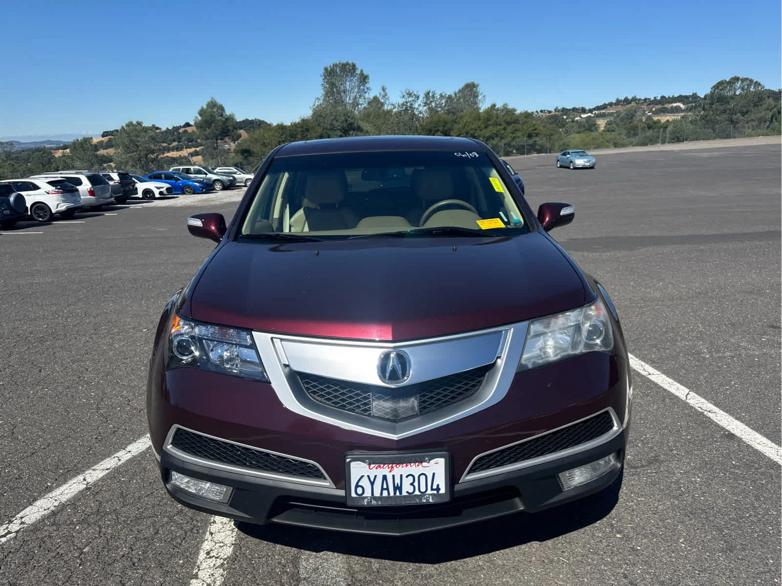 Used 2012 Acura MDX Advance Package with VIN 2HNYD2H67CH550625 for sale in Sonora, CA