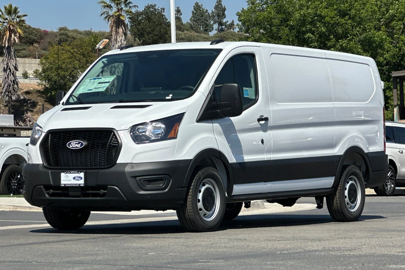 New 2026 Oxford White Ford Cargo Van image 7
