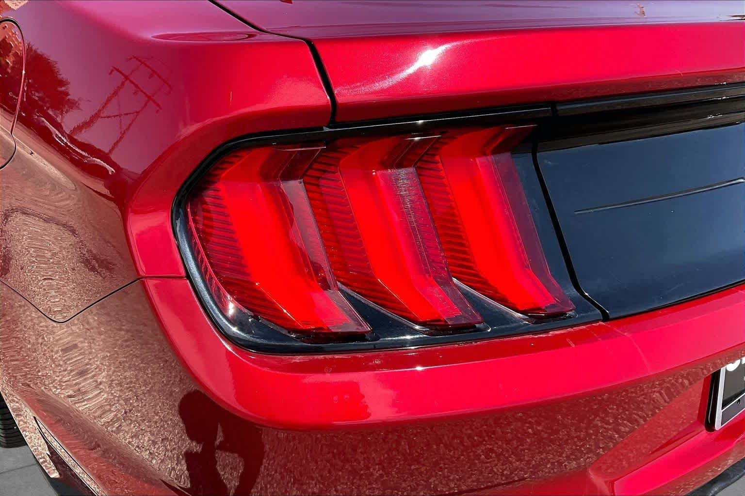 Used 2021 Rapid Red Metallic Tinted Clearcoat Ford EcoBoost image 25