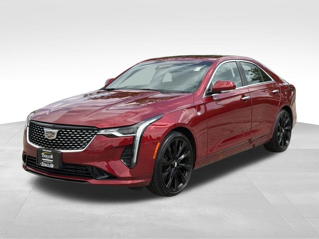 Used 2023 Radiant Red Tintcoat Cadillac Premium Luxury image 2