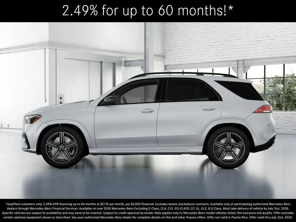 New 2026 MANUFAKTUR Moonlight White Metallic Mercedes-Benz GLE 450 image 76
