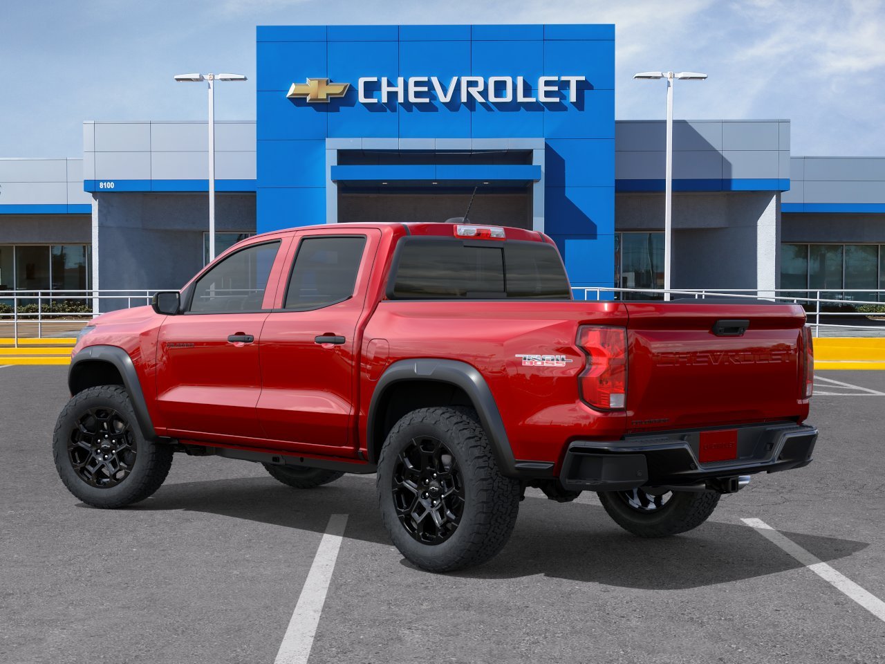 New 2026 Radiant Red Tintcoat Chevrolet Trail Boss image 3