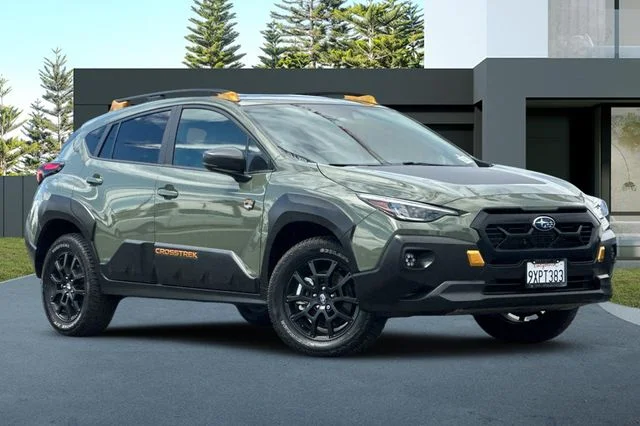 Certified Used 2026 Green Subaru Wilderness image 2