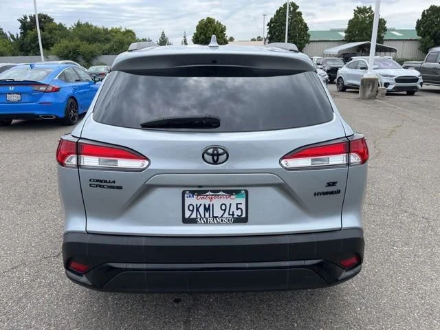 Used 2024 Silver Toyota Hybrid SE image 6