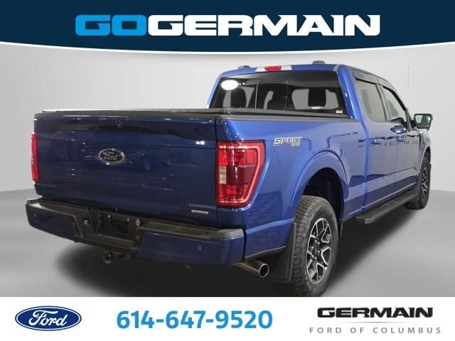 Certified Used 2023 Atlas Blue Metallic Ford XLT image 9
